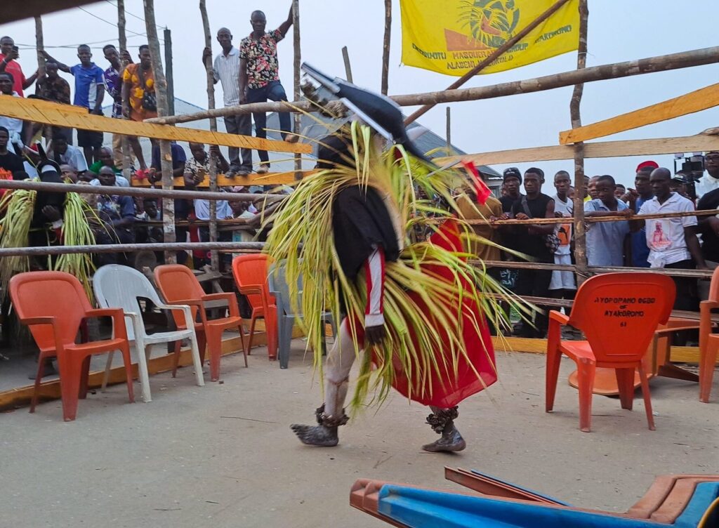 SparkBayelsa-Energetic traditional dance performance captivates crowd